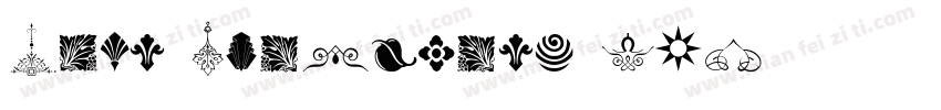 Soft Ornaments TEW字体转换